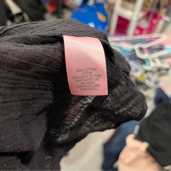 Calypso St Barth Black Women's Swim Cover-Up One Size - Picture 4 of 9